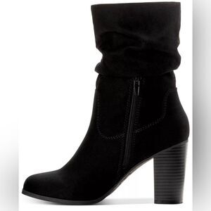 Saraa Slouch Mid-Shaft Boots -> Saraa Slouch Mid-shaft Boots
